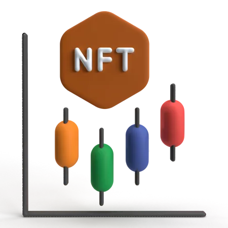 NFT Trade  3D Icon