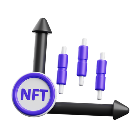 Nft Trading  3D Icon