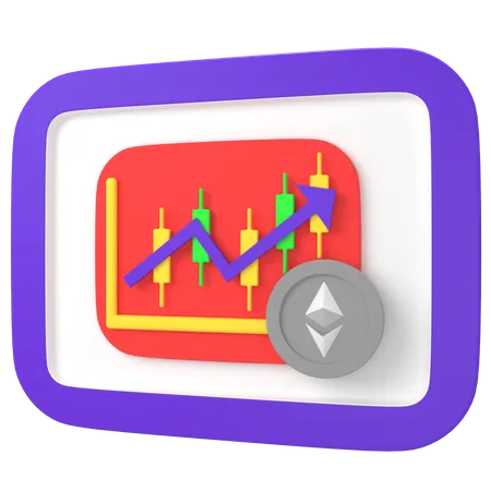 Nft Trading 3D Icon