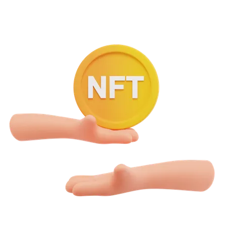 Nft Transfer  3D Icon