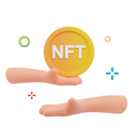 Nft Transfer  3D Icon