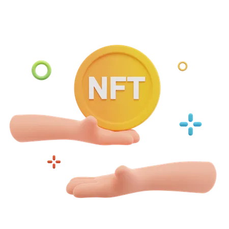 Nft Transfer  3D Icon