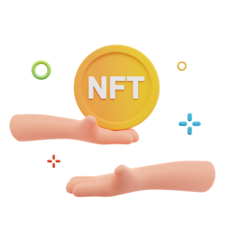 Transfert nft  3D Icon