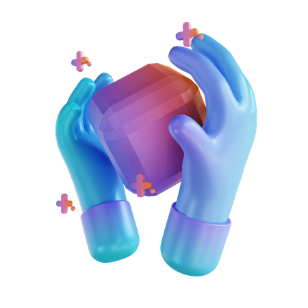 NFT-Übertragung  3D Illustration