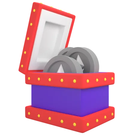 Nft Unboxing  3D Icon