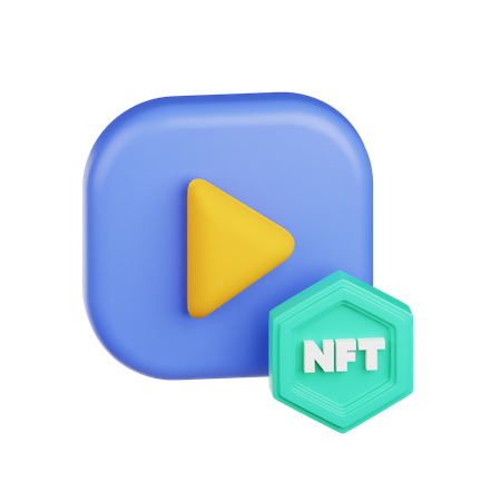 NFT-Video  3D Icon