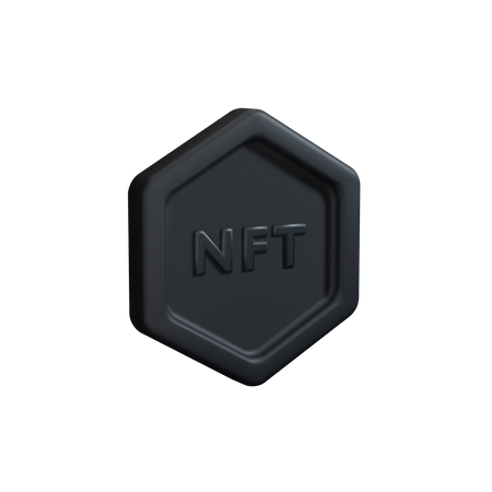 Nft vue de côté argile  3D Icon