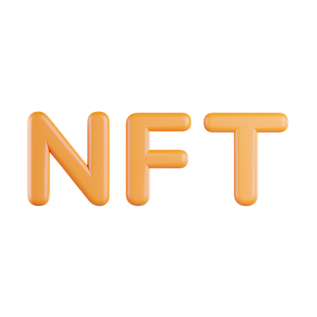 NFT-Währung  3D Icon