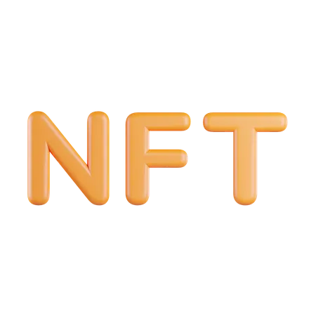 NFT-Währung  3D Icon