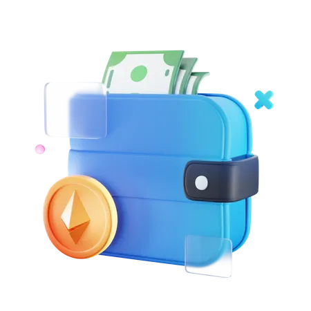 Nft Wallet  3D Icon