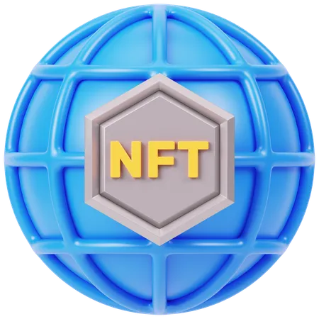 NFT Website  3D Icon