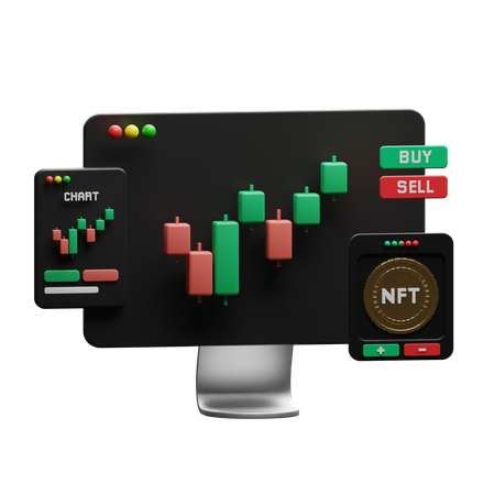 NFT-Website  3D Icon