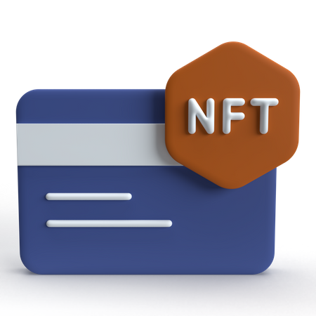 NFT-Zahlung  3D Icon