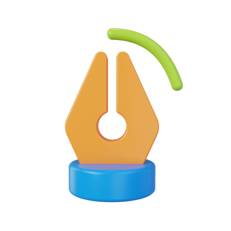 Nib Pen  3D Icon