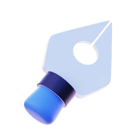 Nib Pen  3D Icon