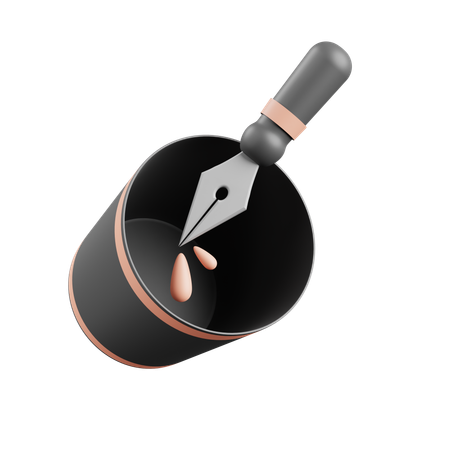 Nib Pen  3D Icon