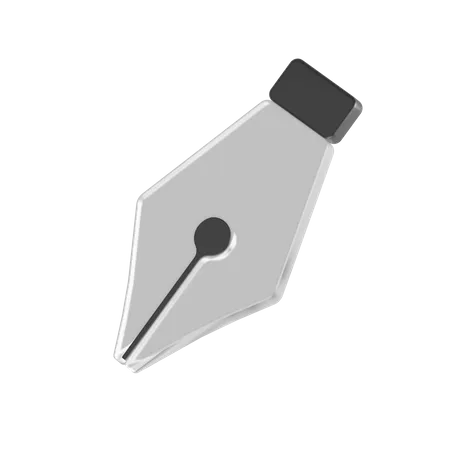 Design Tool Icon Pen Tool Glass 3D Icon