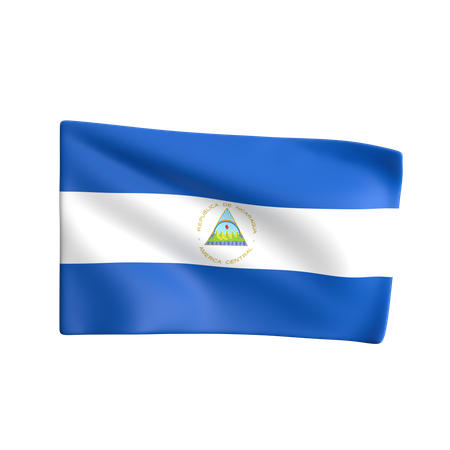 Nicaragua  3D Icon