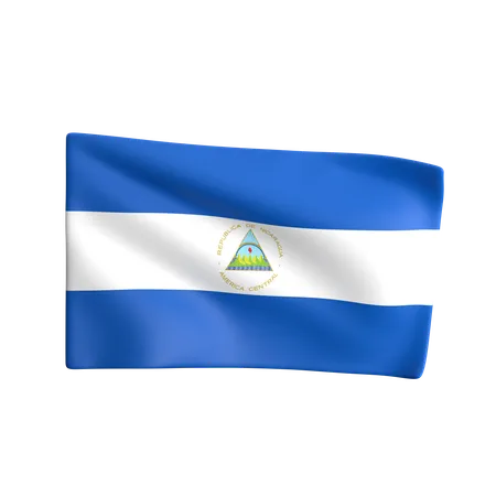 Nicaragua  3D Icon