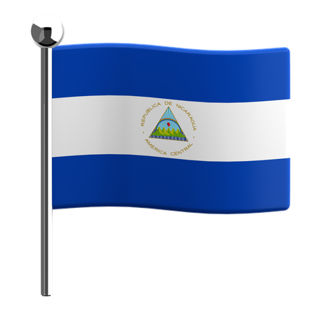 Nicaragua  3D Icon