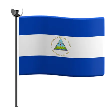 Nicaragua  3D Icon