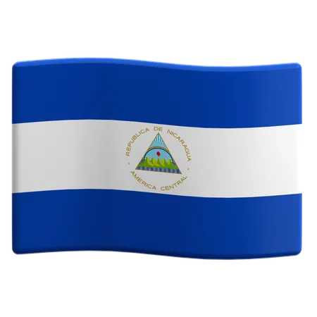 Nicaragua  3D Icon