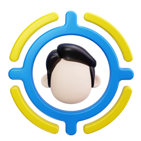 Nicho de mercado  3D Icon