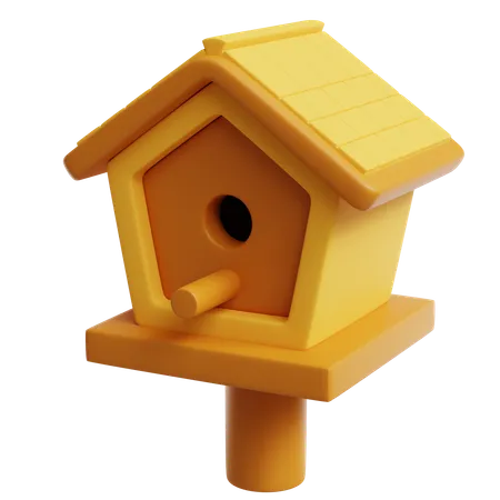 Nichoir à oiseaux  3D Icon