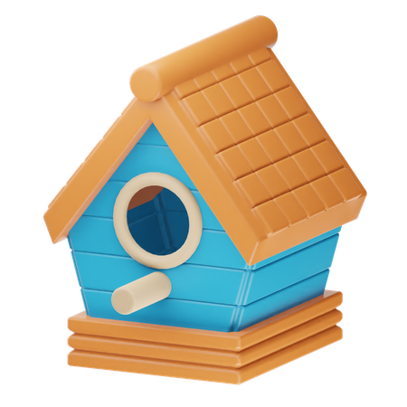 Nichoir à oiseaux  3D Icon