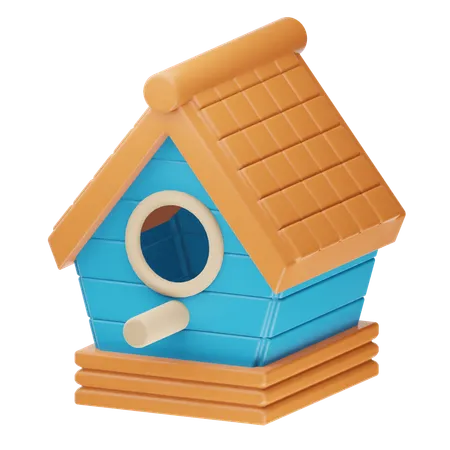 Nichoir à oiseaux  3D Icon