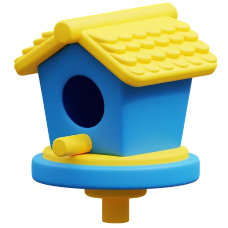 Nichoir à oiseaux  3D Icon