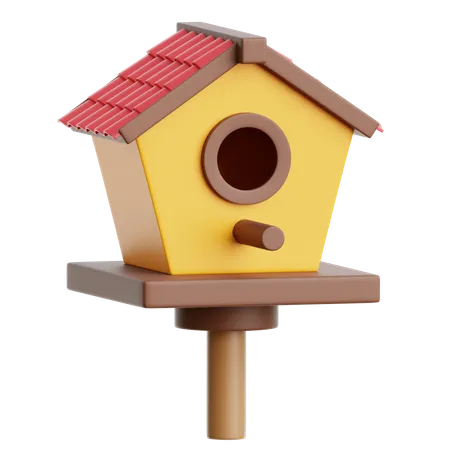 Nichoir à oiseaux  3D Icon