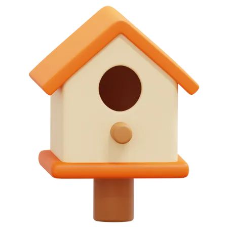 Nichoir à oiseaux  3D Icon