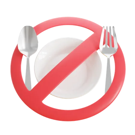 Kein Essen  3D Icon