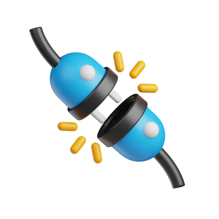 Nicht verbunden  3D Icon