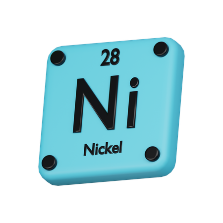 Nickel  3D Icon