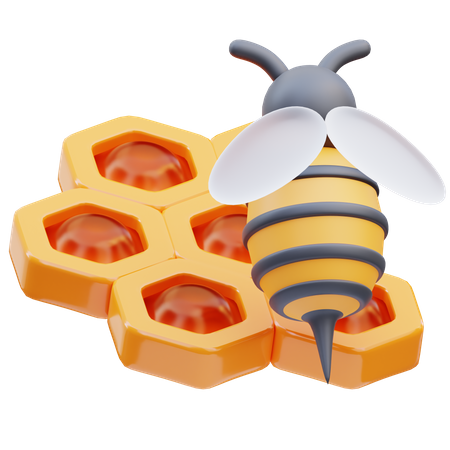 Rayon de miel  3D Icon