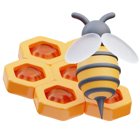 Rayon de miel  3D Icon
