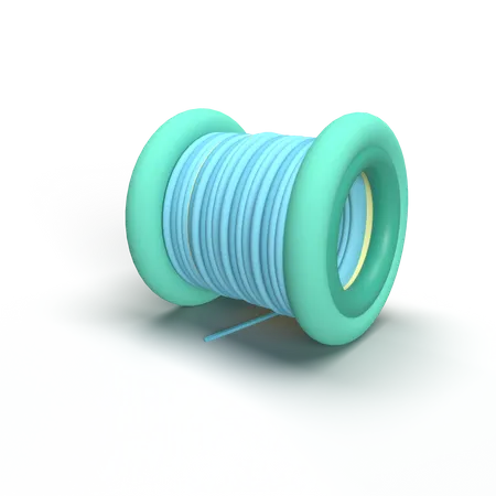 Niddle And A Thread  3D Illustration