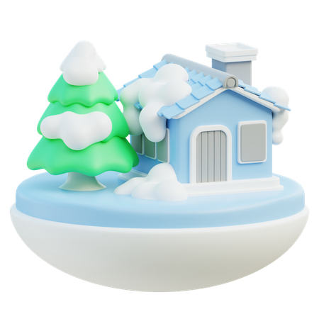 Nieve  3D Icon