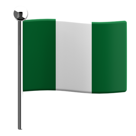 Nigeria  3D Icon