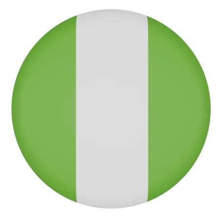 Nigeria  3D Icon