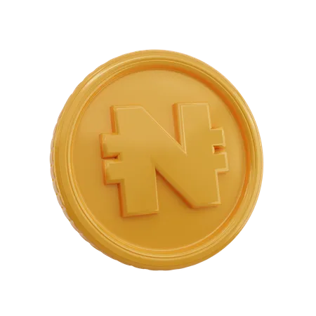 Nigeria Currency  3D Icon