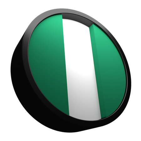 Nigeria Flag 3D Illustration