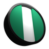 3d nigeria flag