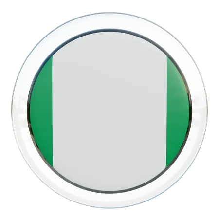 Nigeria Flag  3D Flag