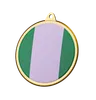 Nigeria Flag Medal Badge