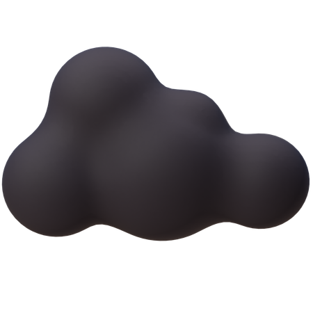 Night Clouds  3D Icon