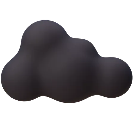 Night Clouds  3D Icon