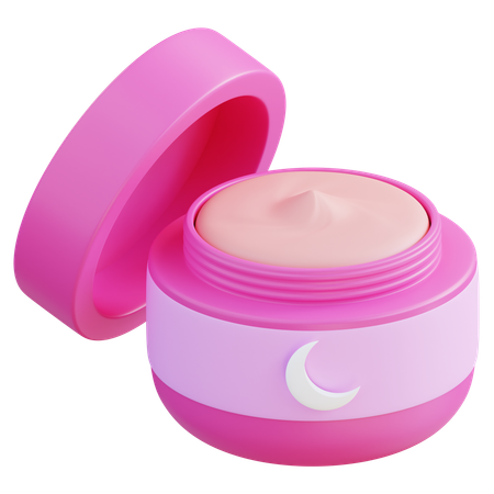 Night Cream  3D Icon